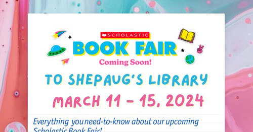 Shepaug Scholastic Book Fair!