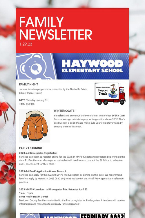 My Newsletters | Smore