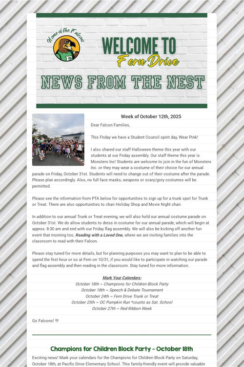 News From The Nest