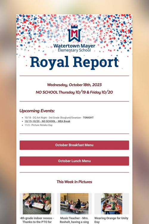 Royal Report