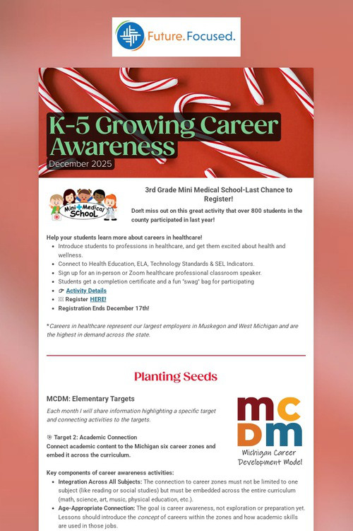 K-5 Growing Career Awareness