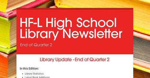 HF-L High School Library Newsletter