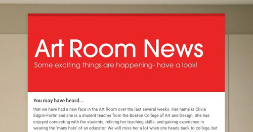 Art Room News