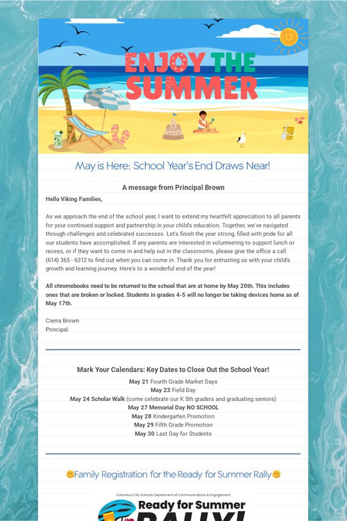 May Newsletter