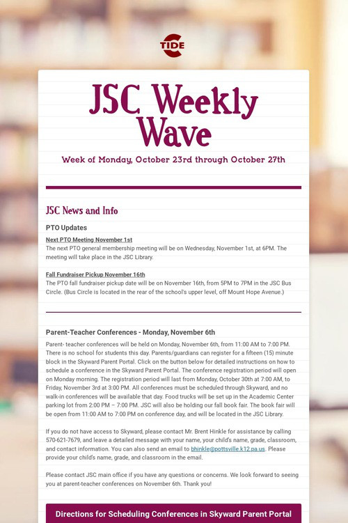 JSC Weekly Wave