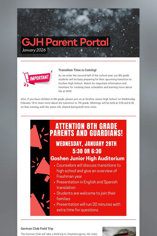 GJH Parent Portal