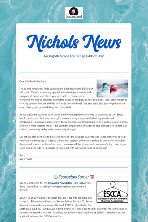 Nichols News