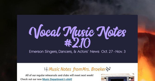 Vocal Music Notes #2.10