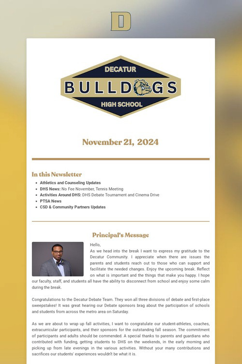 Weekly Update