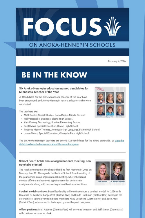 FOCUS on Anoka-Hennepin - Feb. 2026