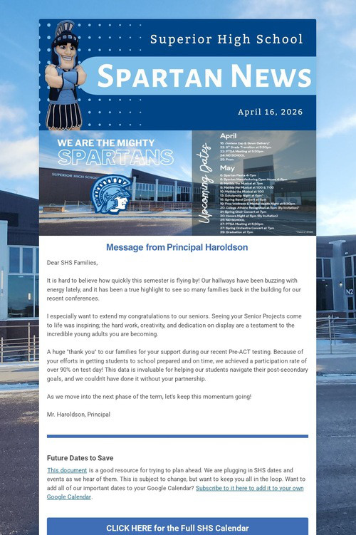 SHS Family News