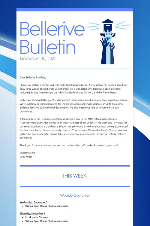 Bellerive Bulletin
