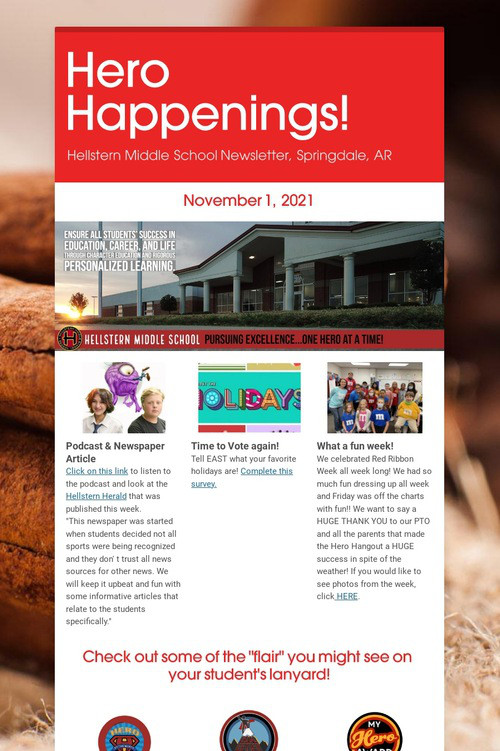 Hero Happenings!
