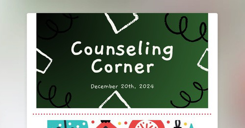 Counseling Corner