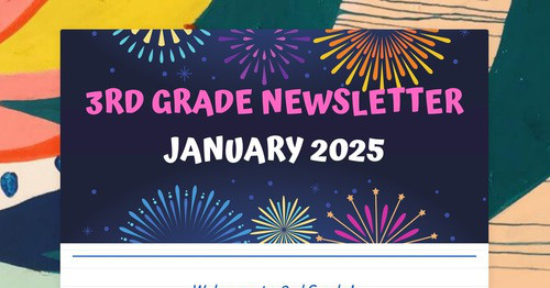 Third Grade Weekly Update