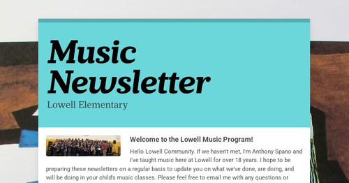 Music Newsletter