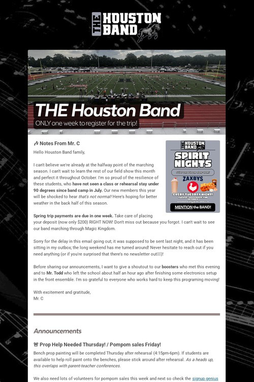 THE Houston Band