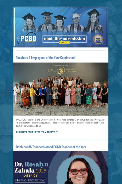 PCSD School News