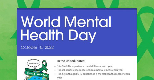 World Mental Health Day