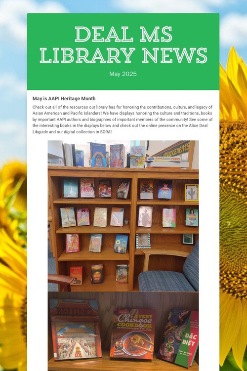 Deal MS Library News