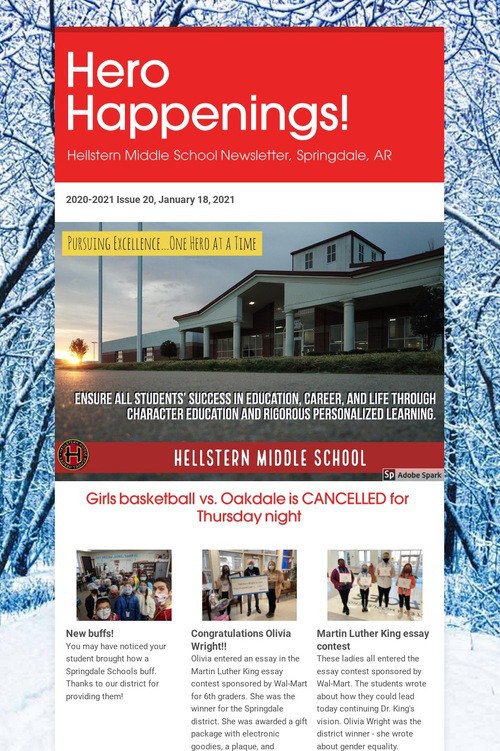 Hero Happenings!