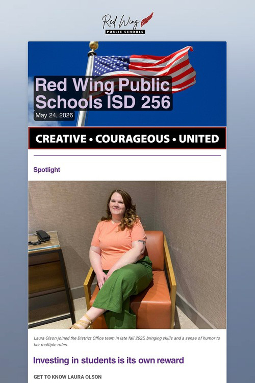 Red Wing Public Schools ISD 256