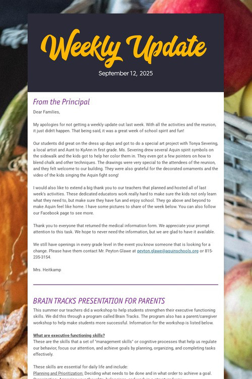 Weekly Update