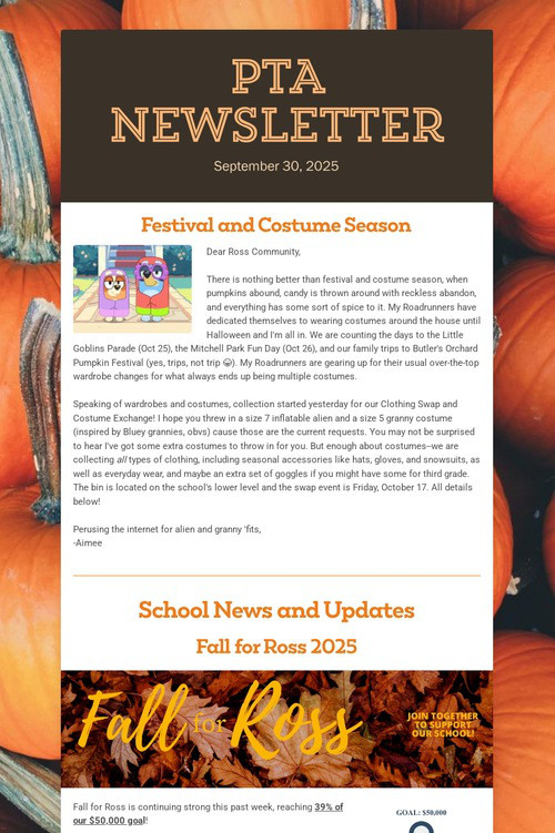 PTA Newsletter