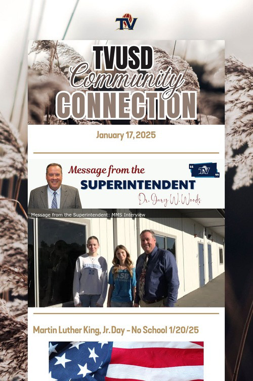 TVUSD COMMUNITY CONNECTION