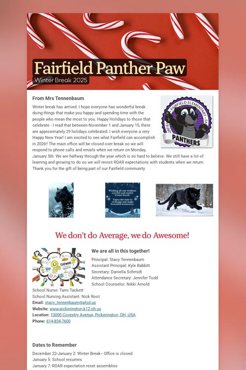 Fairfield Panther Paw