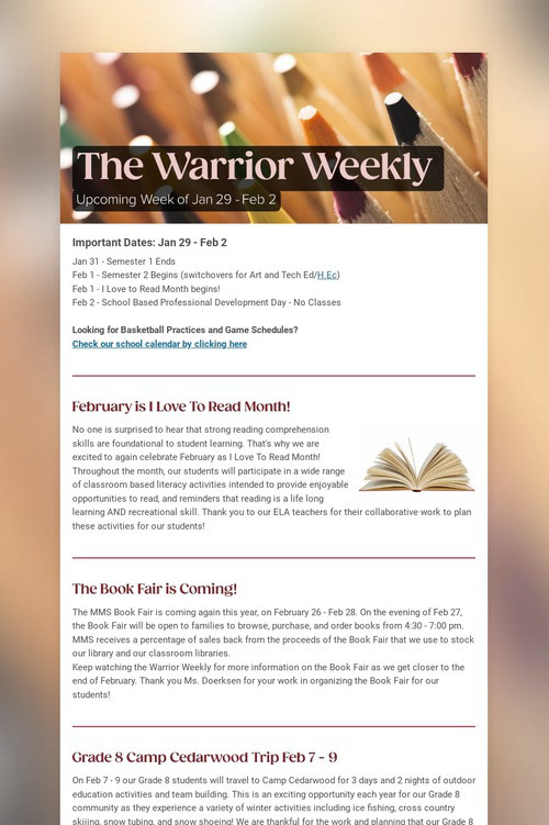 The Warrior Weekly