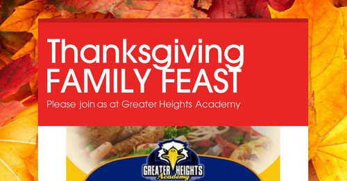 Thanksgiving FAMILY FEAST