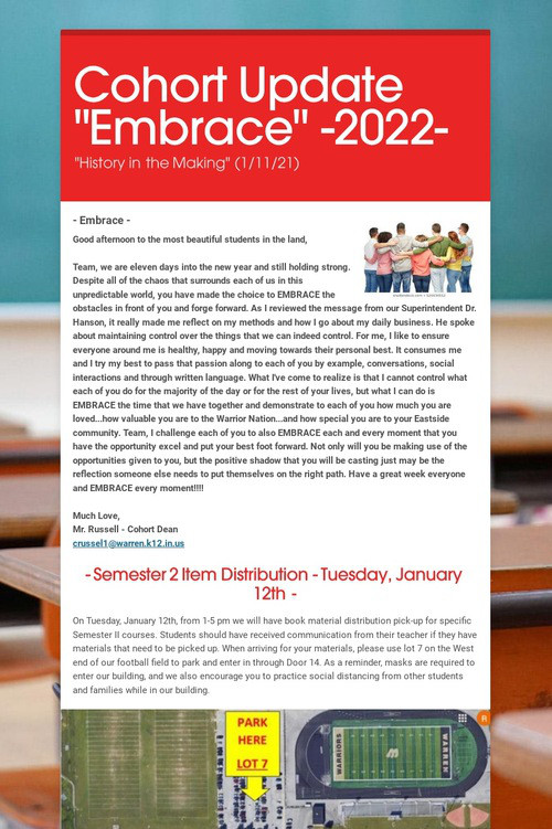 Cohort Update "Embrace" -2022-