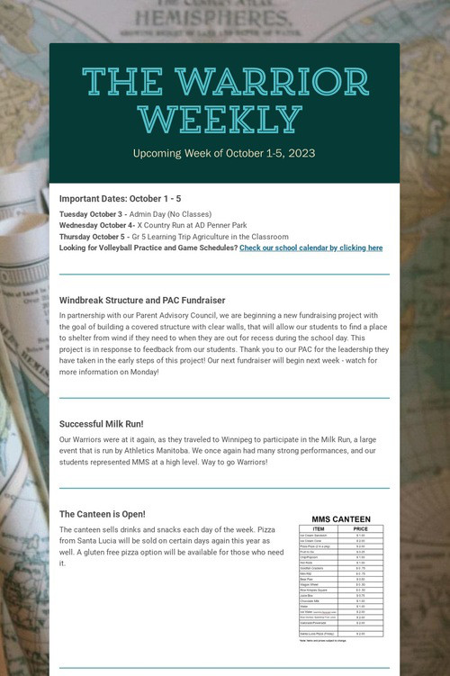 The Warrior Weekly
