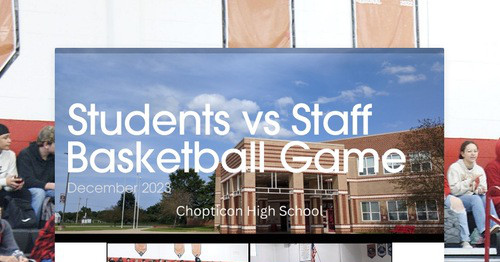 Students vs Staff Basketball Game