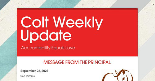 Colt Weekly Update