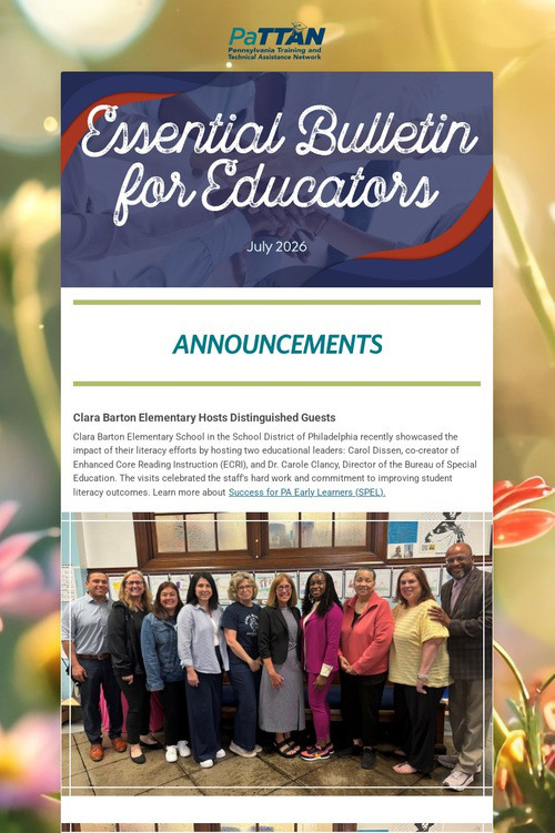 Essential Bulletin for Educators