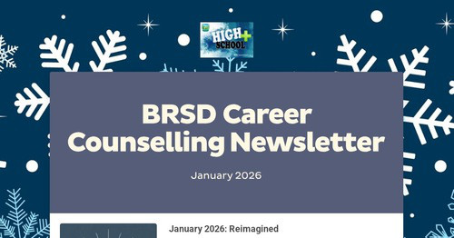 BRSD Career Counselling Newsletter