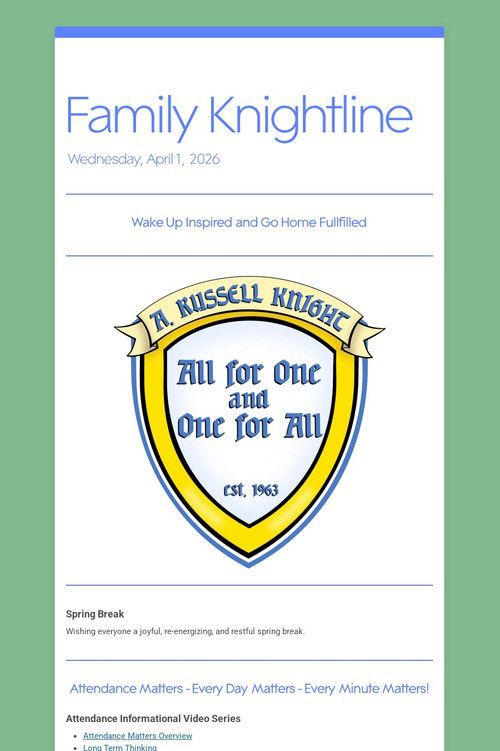 Family Knightline