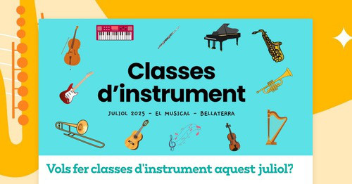 CLASSES D'INSTRUMENT