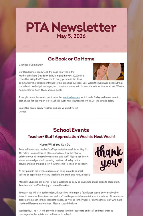 PTA Newsletter