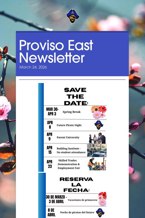 Proviso East Newsletter