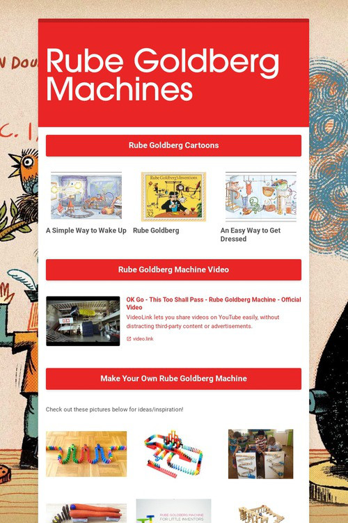 Rube Goldberg Machines