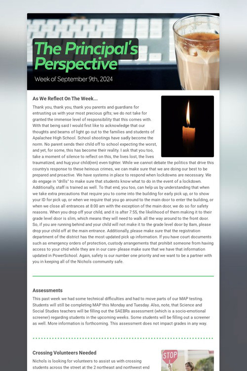 The Principal's Perspective