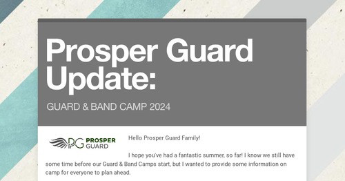 Prosper Guard Update: