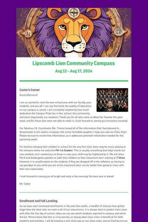 Lipscomb Community Compass