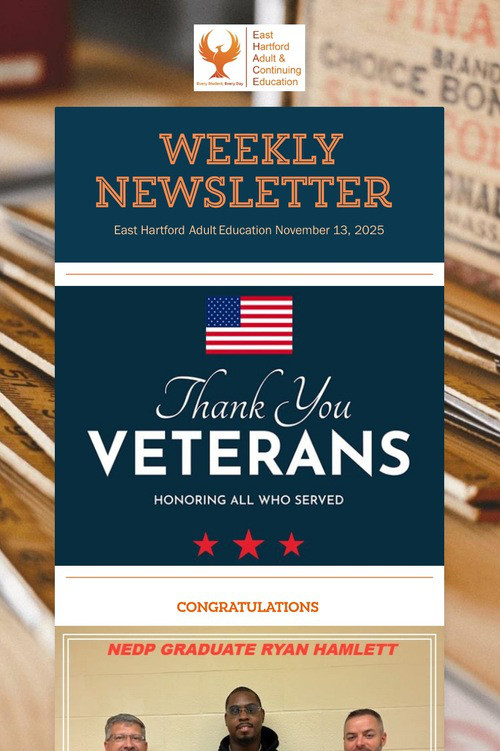 Weekly Newsletter