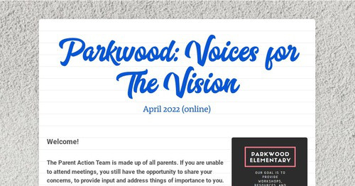 Parkwood: Voices for The Vision