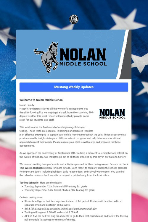 Weekly Update