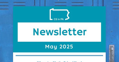 May 2025 Newsletter